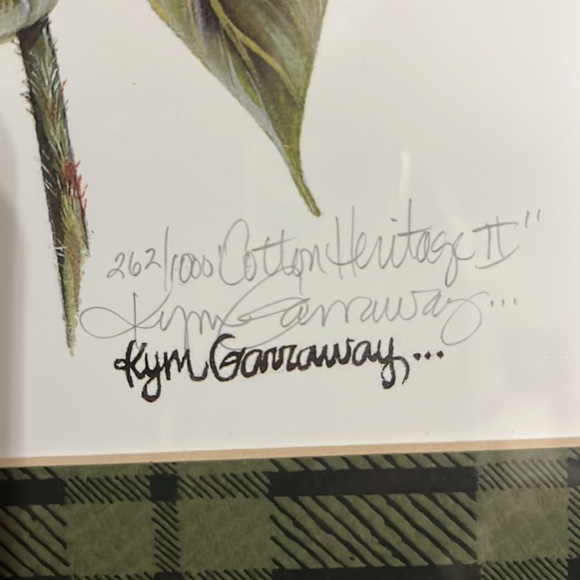 Kim Garraway, SignedMatted & Framed - Picture 4 of 5